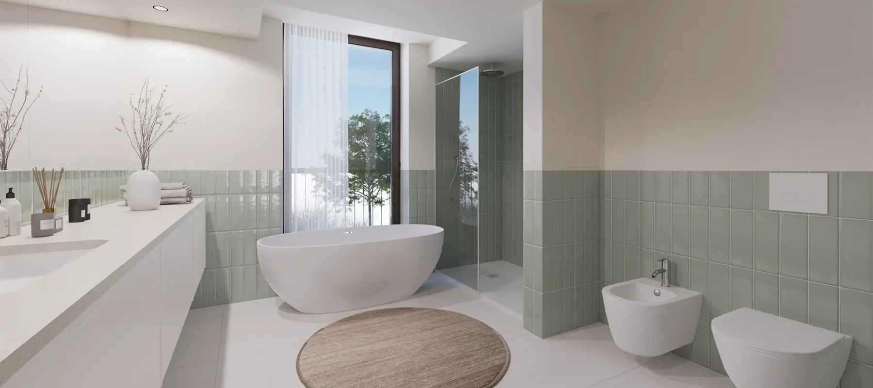 Casa de Banho Penthouse (Visualização 3D)
