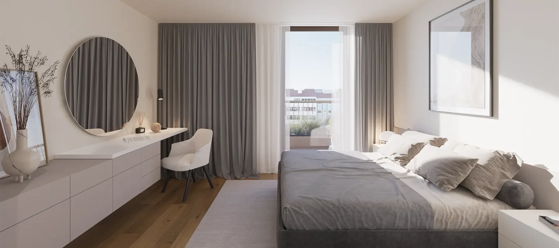 Quarto Penthouse (Visualização 3D)
